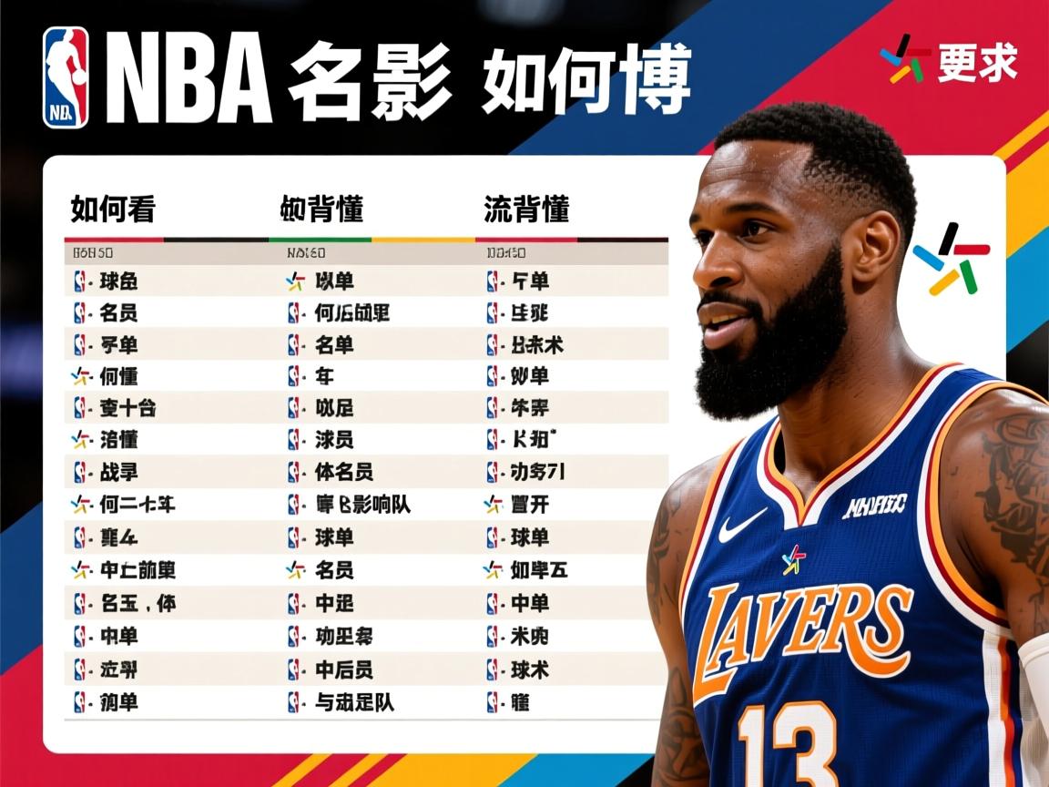 NBA球员名单,如何看懂名单背后战术,球员流动如何影响球队,名单如何查询更新 NBA球员名单,如何看懂名单背后战术,球员流动如何影响球队,名单如何查询更新