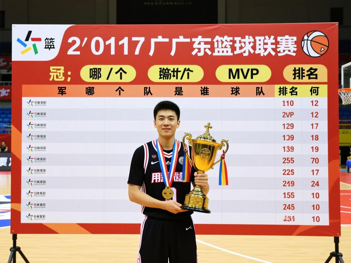 2017广东篮球联赛排名,冠军是哪个队,MVP是谁,球队排名如何 2017广东篮球联赛排名,冠军是哪个队,MVP是谁,球队排名如何
