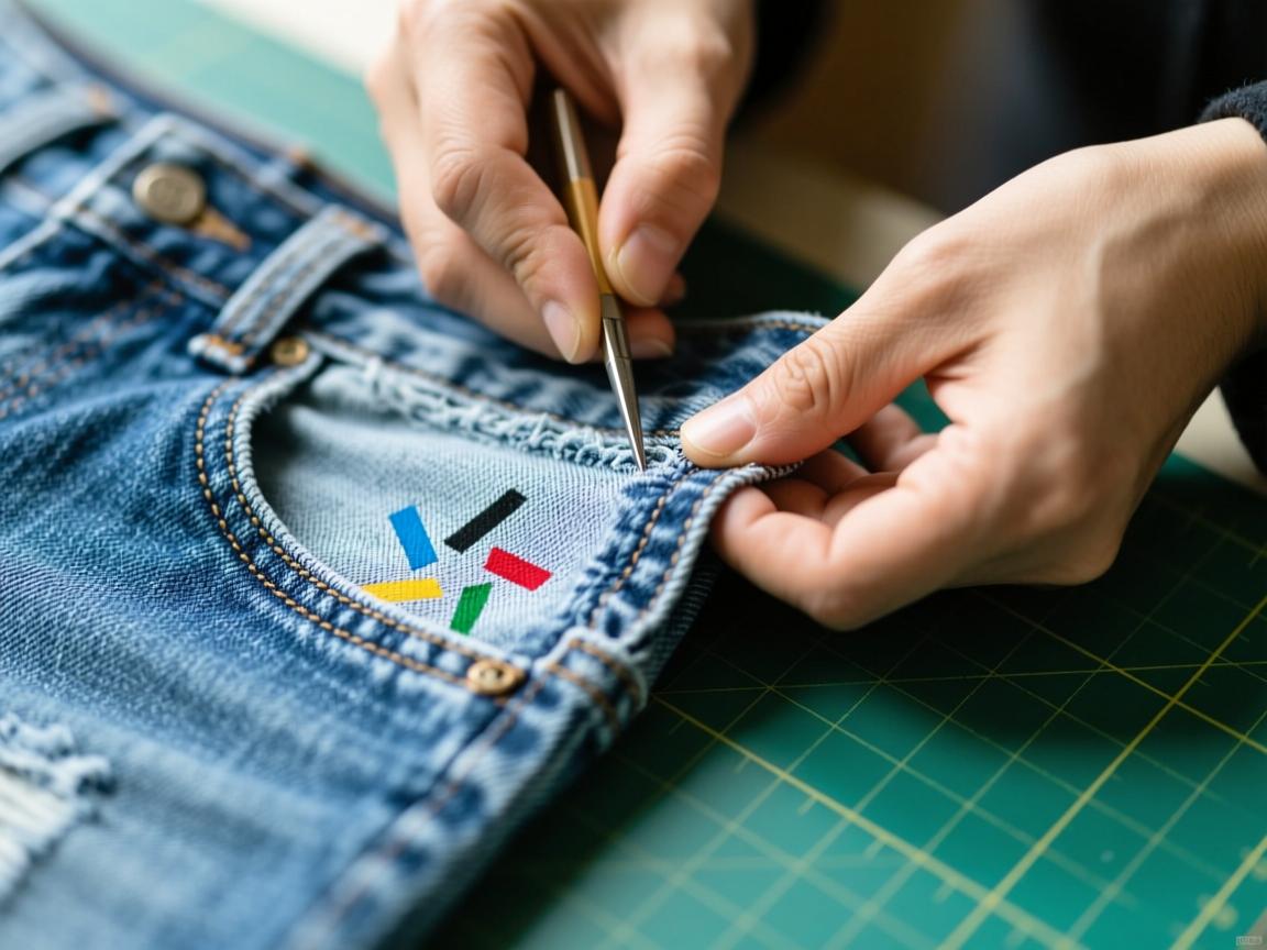 裁裤边做原边怎么裁,牛仔裤原边水印如何保留,手工缝制有哪些技巧 裁裤边做原边怎么裁,牛仔裤原边水印如何保留,手工缝制有哪些技巧