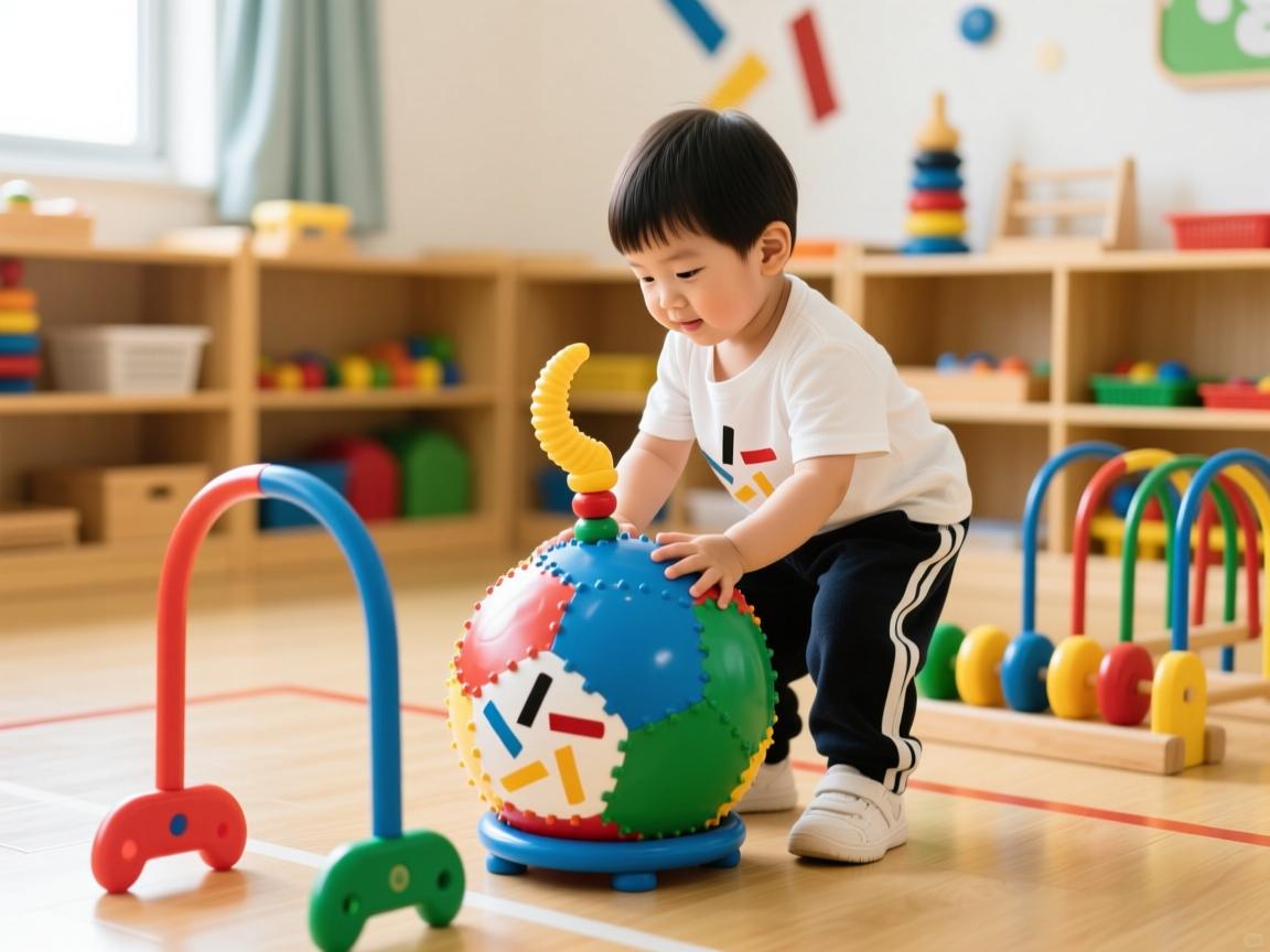 什么是羊角球图片,感统训练器材什么样,幼儿园常用哪种,孩子运动教具怎么选 什么是羊角球图片,感统训练器材什么样,幼儿园常用哪种,孩子运动教具怎么选