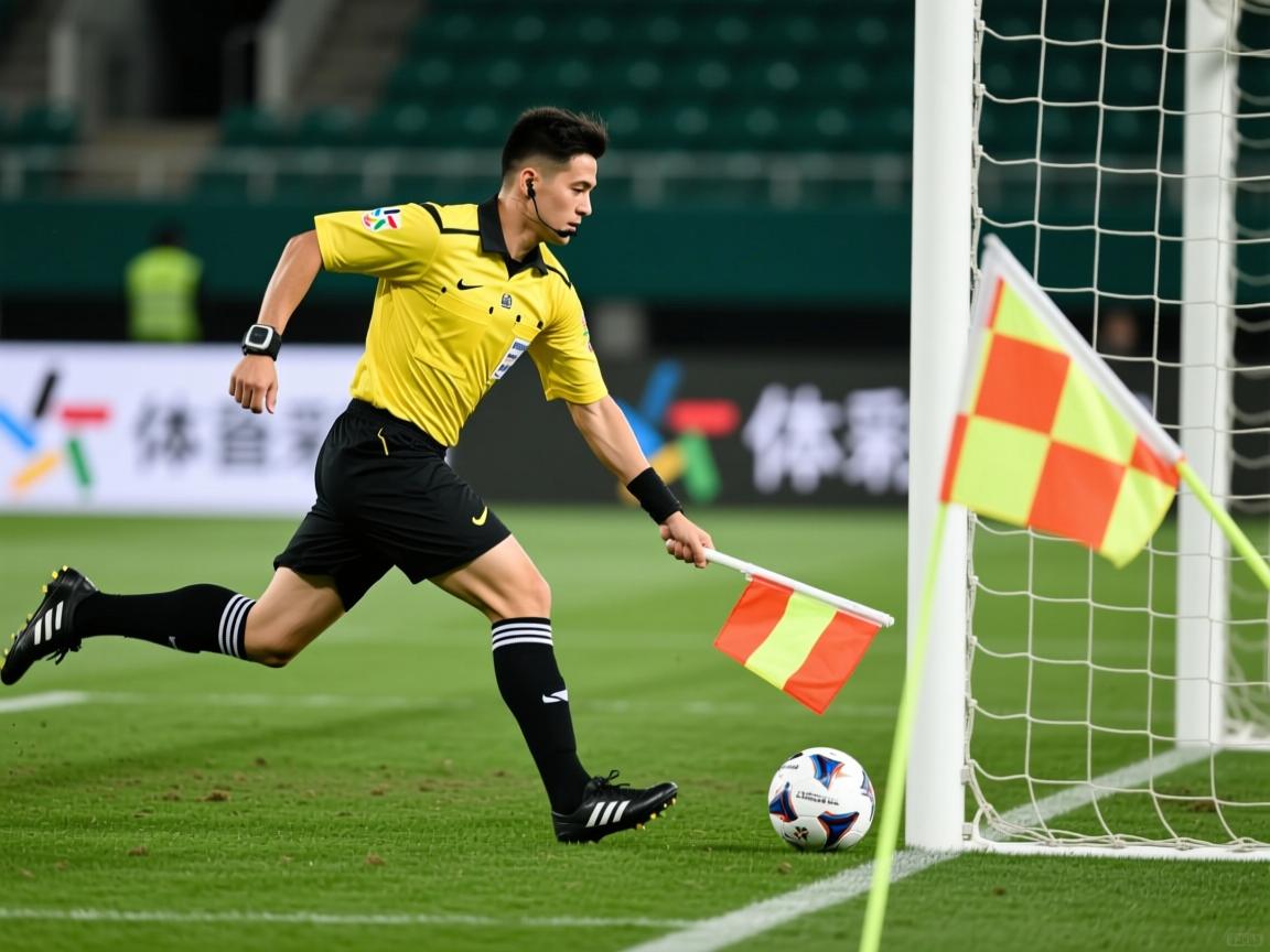 足球边裁怎么判罚越位,职责与旗语解析,跑动选位技巧 足球边裁怎么判罚越位,职责与旗语解析,跑动选位技巧