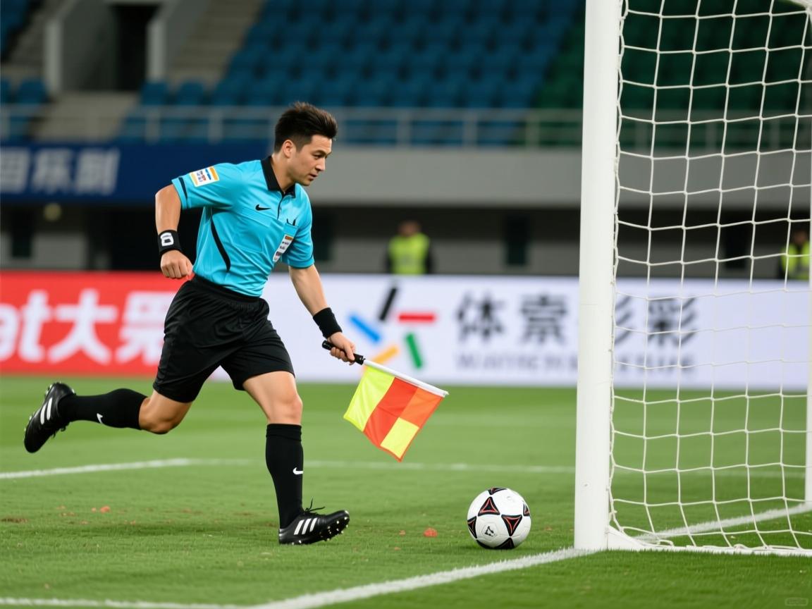 足球边裁怎么判罚越位,职责与旗语解析,跑动选位技巧 足球边裁怎么判罚越位,职责与旗语解析,跑动选位技巧