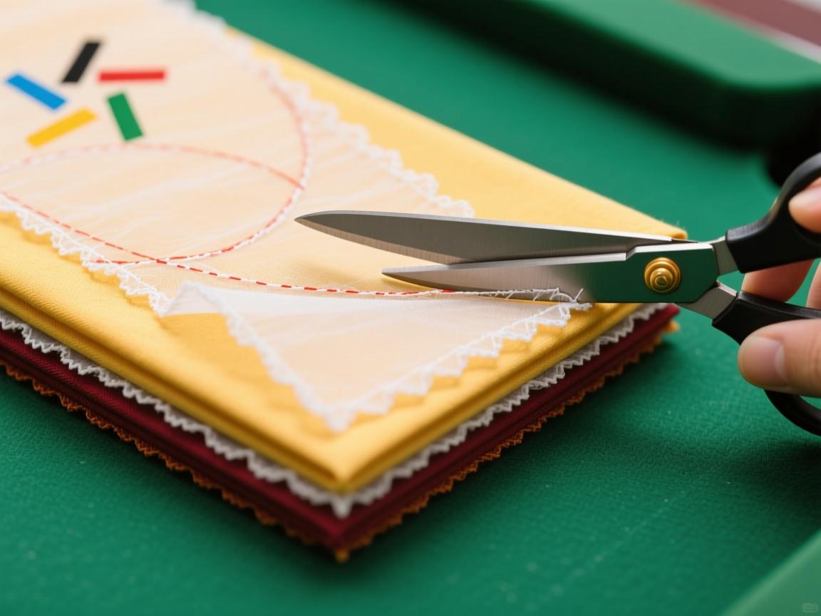 折边纱裁角,如何精准裁剪弧线,怎样避免布料堆叠,直角转角如何处理 折边纱裁角,如何精准裁剪弧线,怎样避免布料堆叠,直角转角如何处理