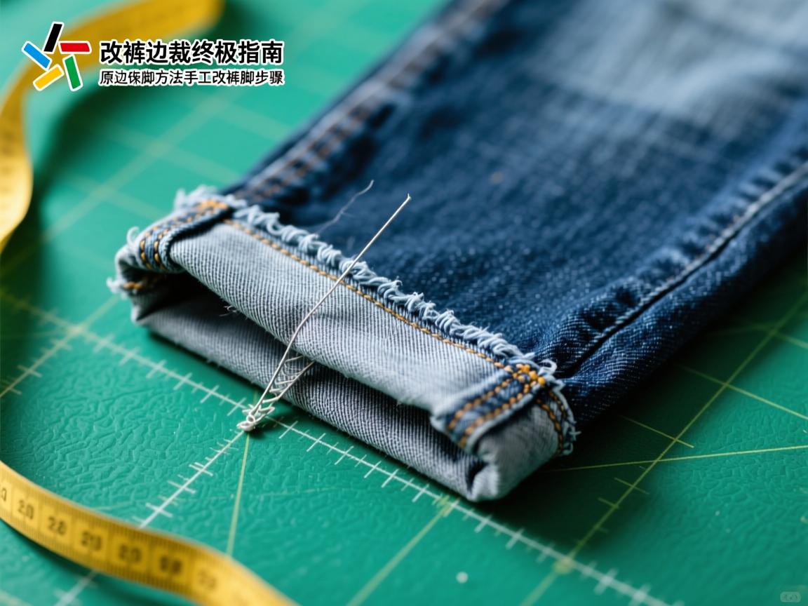 改裤边裁终极指南,牛仔裤原边保留技巧,无痕改裤脚方法,手工改裤脚步骤 改裤边裁终极指南,牛仔裤原边保留技巧,无痕改裤脚方法,手工改裤脚步骤