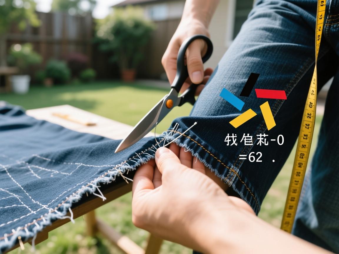 院子裁裤边全攻略,自己裁裤脚怎么剪齐,裤边怎么缝隐形针,裁裤脚计算公式 院子裁裤边全攻略,自己裁裤脚怎么剪齐,裤边怎么缝隐形针,裁裤脚计算公式