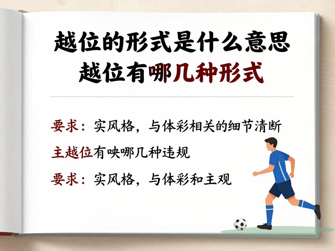 越位的形式是什么意思,越位有哪几种形式,如何判断越位违规 越位的形式是什么意思,越位有哪几种形式,如何判断越位违规