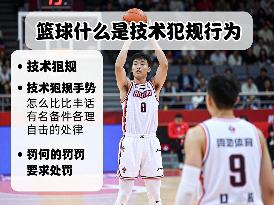 篮球什么是技术犯规行为,技术犯规手势怎么比,判罚条件有哪些,如何处罚 篮球什么是技术犯规行为,技术犯规手势怎么比,判罚条件有哪些,如何处罚
