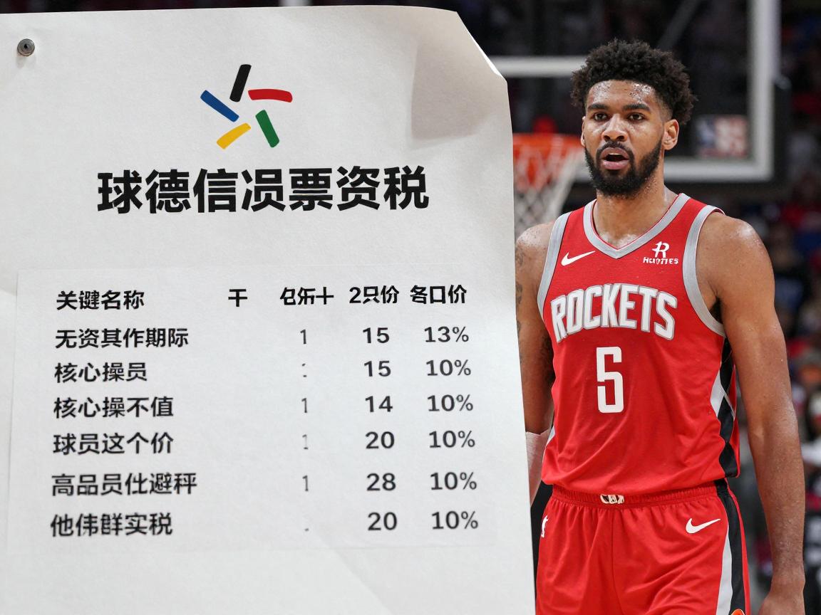 火箭队球员工资,薪资架构合理性,未来如何操作避税,核心球员值不值这个价 火箭队球员工资,薪资架构合理性,未来如何操作避税,核心球员值不值这个价