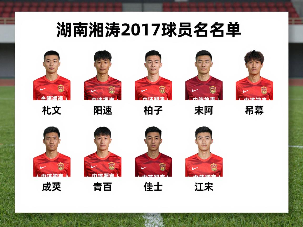 湖南湘涛2017球员名单,主力阵容有哪些人,赛季最终成绩如何 湖南湘涛2017球员名单,主力阵容有哪些人,赛季最终成绩如何