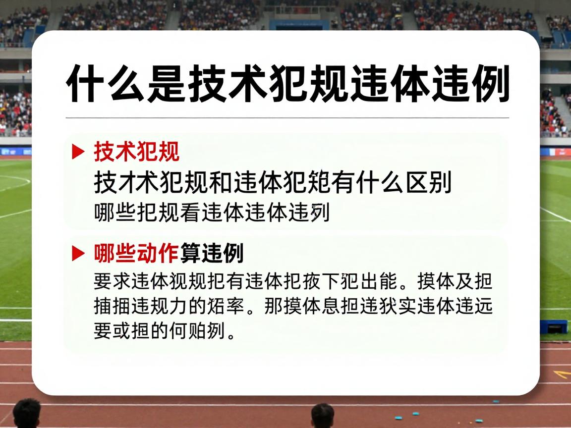 什么是技术犯规违体违例,技术犯规和违体犯规有什么区别,哪些动作算违例 什么是技术犯规违体违例,技术犯规和违体犯规有什么区别,哪些动作算违例