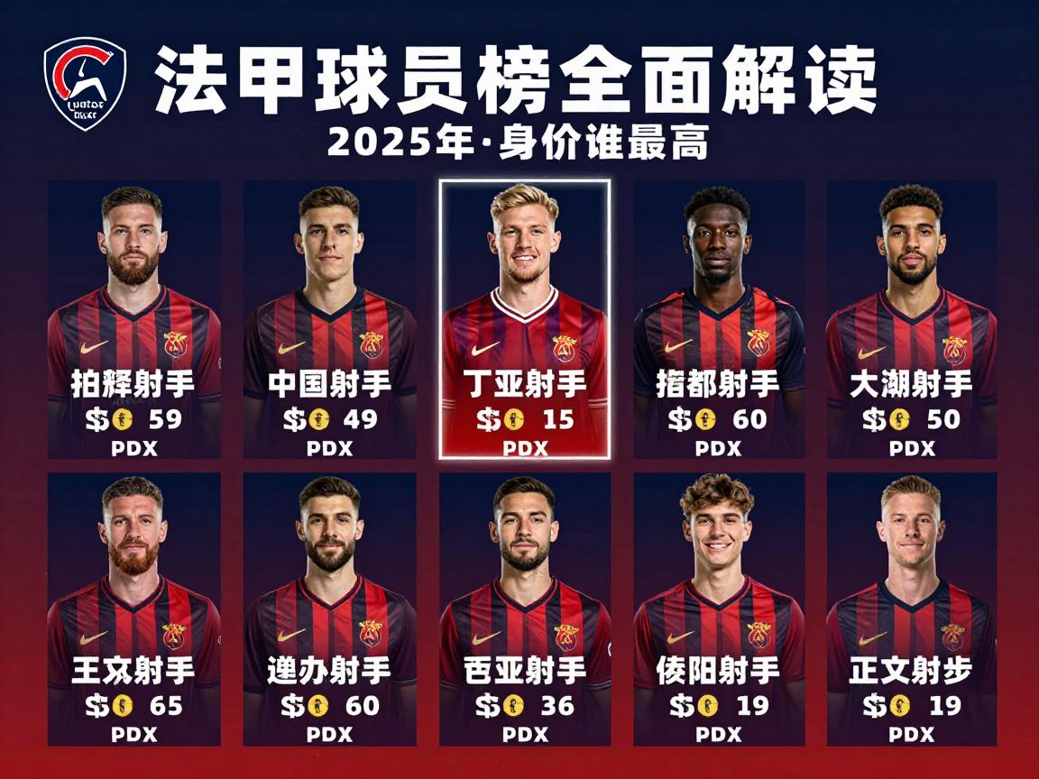 法甲球员榜全面解读,顶级射手有哪些,2025年身价谁最高 法甲球员榜全面解读,顶级射手有哪些,2025年身价谁最高