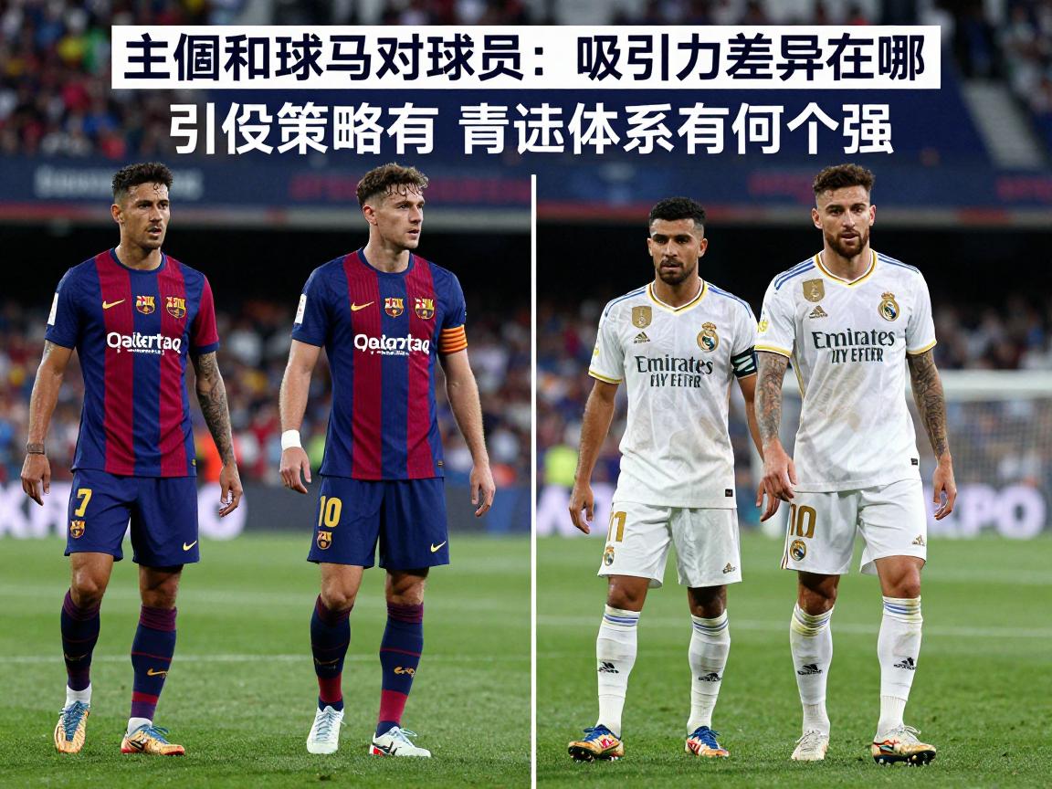 巴萨和皇马对球员,吸引力差异在哪,引援策略有何不同,青训体系哪个强 巴萨和皇马对球员,吸引力差异在哪,引援策略有何不同,青训体系哪个强