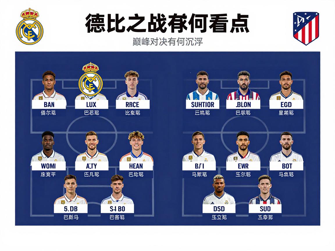皇马马竞球员名单,巅峰对决谁主沉浮,阵容对比孰强孰弱,德比之战有何看点 皇马马竞球员名单,巅峰对决谁主沉浮,阵容对比孰强孰弱,德比之战有何看点
