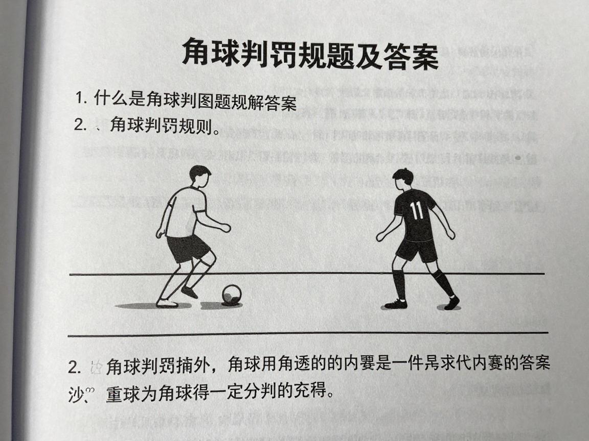 什么是角球画图题及答案,角球判罚规则图解,角球战术怎么画 什么是角球画图题及答案,角球判罚规则图解,角球战术怎么画