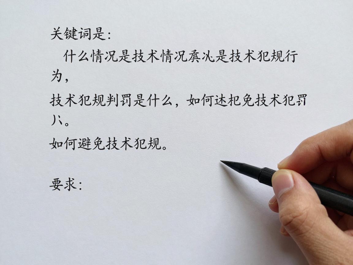 什么情况是技术情况是技术犯规行为,技术犯规判罚是什么,如何避免技术犯规 什么情况是技术情况是技术犯规行为,技术犯规判罚是什么,如何避免技术犯规