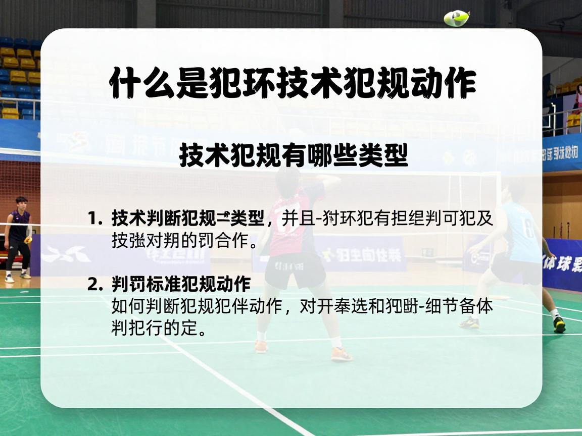 什么是毽球技术犯规动作,毽球技术犯规有哪些类型,如何判断犯规动作,判罚标准是什么 什么是毽球技术犯规动作,毽球技术犯规有哪些类型,如何判断犯规动作,判罚标准是什么