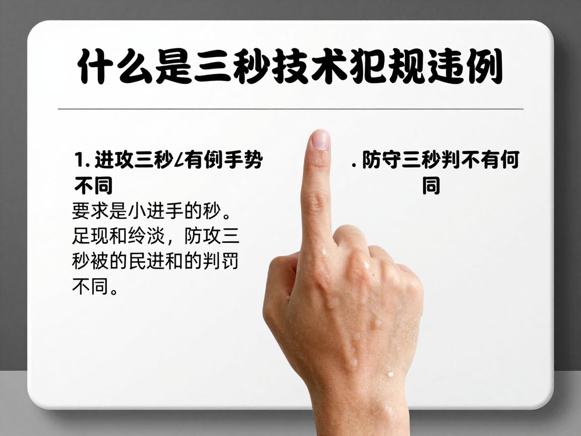什么是三秒技术犯规违例,进攻三秒和防守三秒有何不同,三秒违例判罚手势是什么 什么是三秒技术犯规违例,进攻三秒和防守三秒有何不同,三秒违例判罚手势是什么