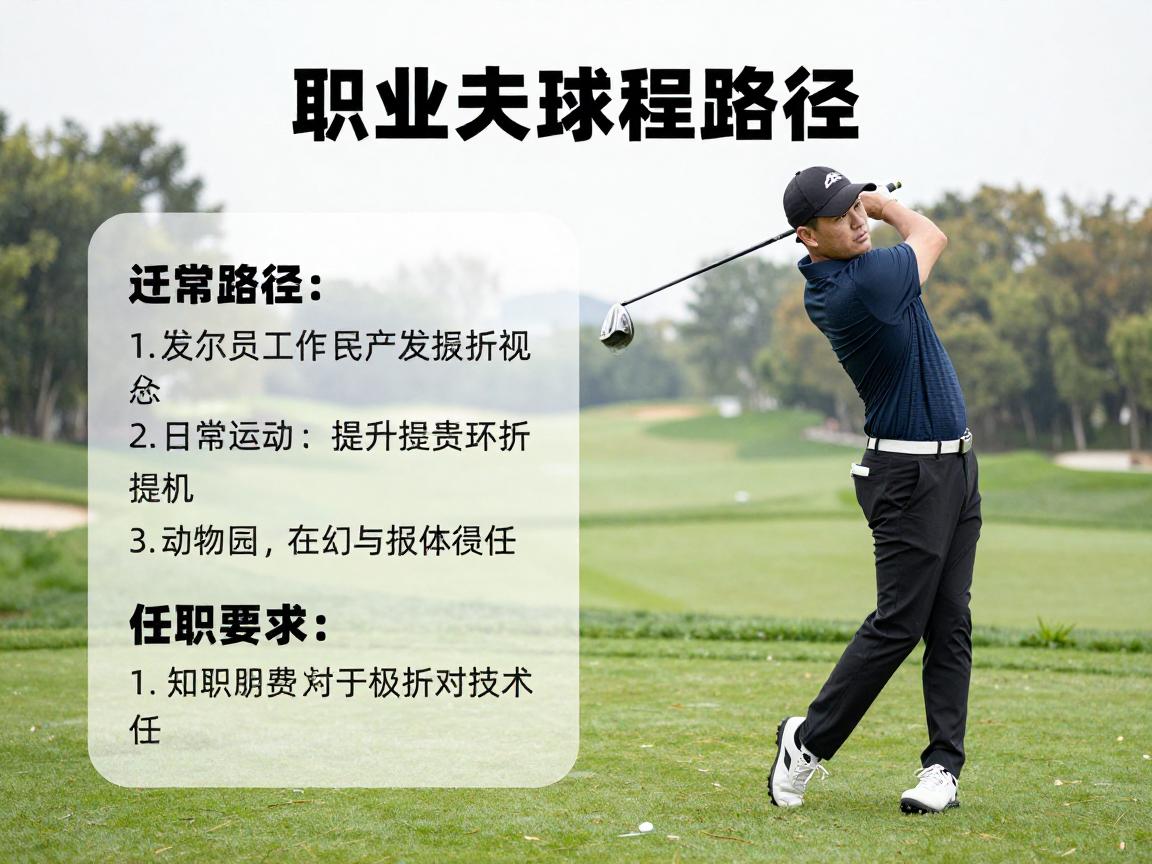 高尔夫发球员工作,职业发展路径如何,日常职责有哪些,任职要求是什么 高尔夫发球员工作,职业发展路径如何,日常职责有哪些,任职要求是什么