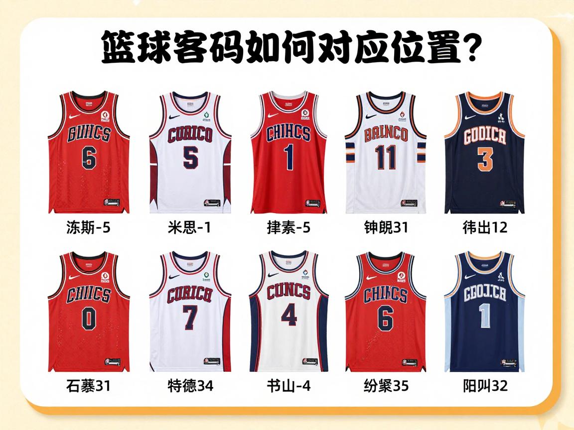 篮球号码球员丨篮球号码如何对应位置?各号码最强球员是谁?球衣号码有哪些规则? 篮球号码球员丨篮球号码如何对应位置?各号码最强球员是谁?球衣号码有哪些规则?