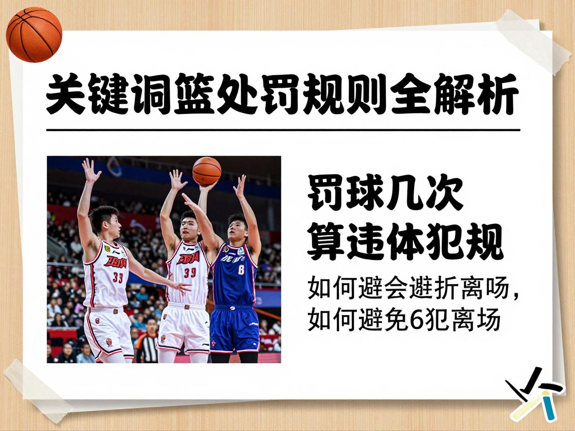 篮球处罚规则全解析,哪些行为会吃T,罚球几次算违体犯规,如何避免6犯离场 篮球处罚规则全解析,哪些行为会吃T,罚球几次算违体犯规,如何避免6犯离场