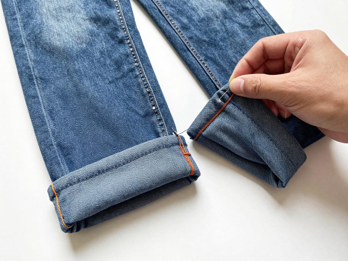 用针线裁裤边怎么裁好看,手工扦边秘诀,怎样避免裤脚皱褶,改短后如何保持原边 用针线裁裤边怎么裁好看,手工扦边秘诀,怎样避免裤脚皱褶,改短后如何保持原边