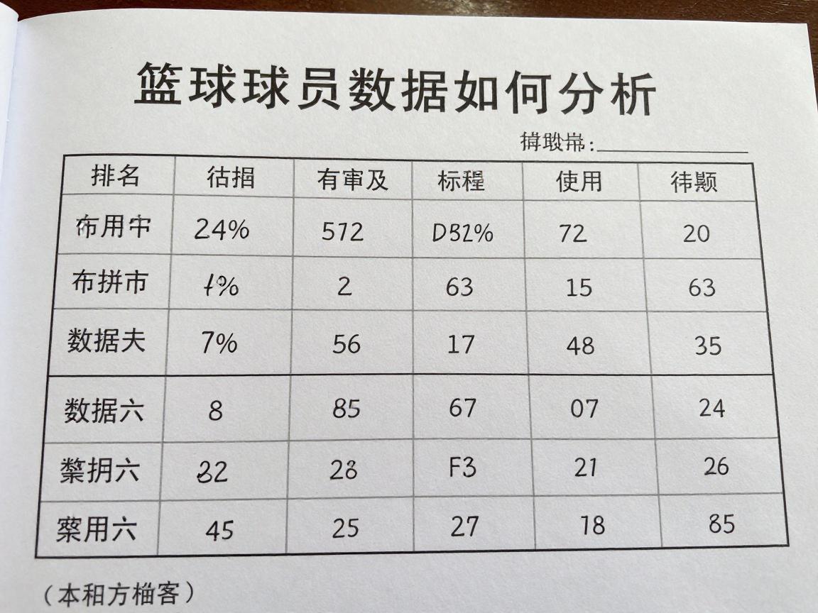 篮球球员数据如何分析,高阶数据有哪些作用,怎样正确看待数据统计 篮球球员数据如何分析,高阶数据有哪些作用,怎样正确看待数据统计