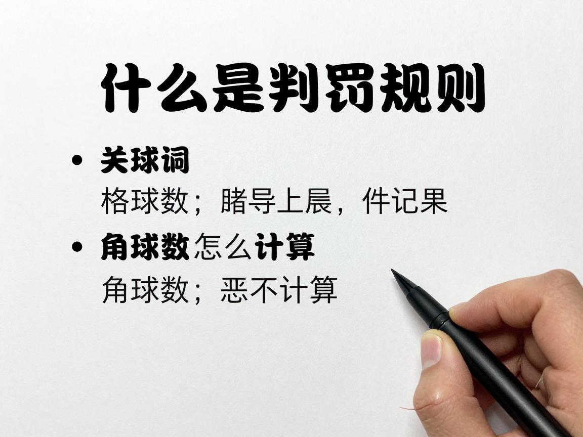 什么是角球数,角球数是什么意思,角球数怎么计算,角球数判罚规则 什么是角球数,角球数是什么意思,角球数怎么计算,角球数判罚规则