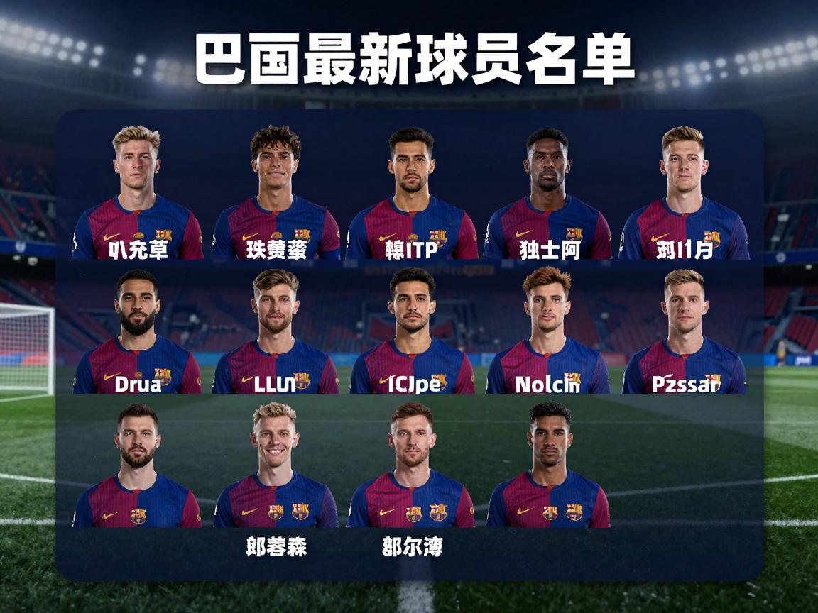 巴萨最新球员名单,2025-2026赛季阵容如何,有哪些新援加入,欧冠大名单有谁 巴萨最新球员名单,2025-2026赛季阵容如何,有哪些新援加入,欧冠大名单有谁