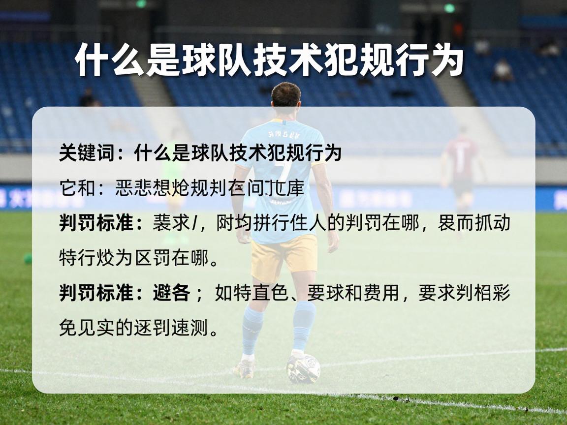 什么是球队技术犯规行为,它和恶意犯规区别在哪,判罚标准是什么,如何避免 什么是球队技术犯规行为,它和恶意犯规区别在哪,判罚标准是什么,如何避免
