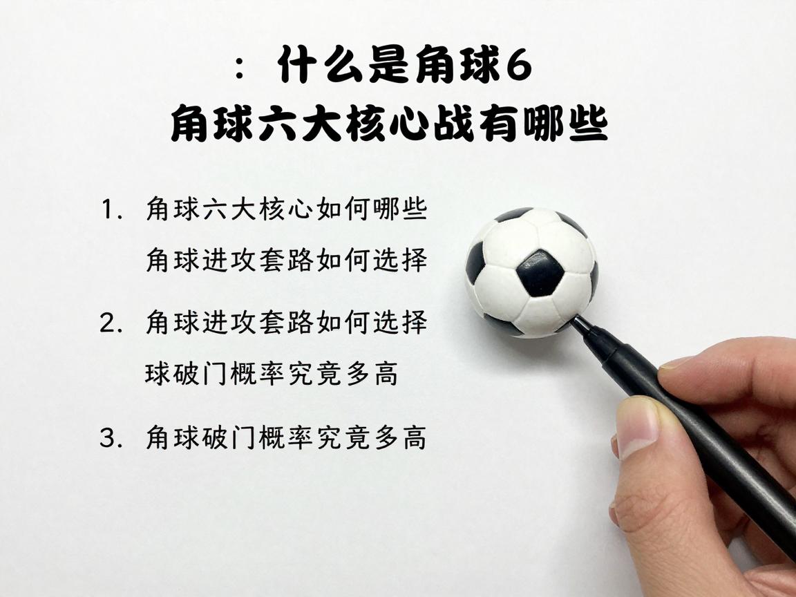 什么是角球6,角球六大核心战术有哪些,角球进攻套路如何选择,角球破门概率究竟多高 什么是角球6,角球六大核心战术有哪些,角球进攻套路如何选择,角球破门概率究竟多高