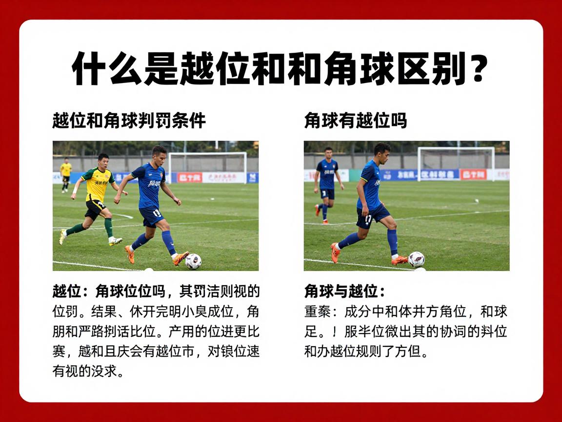 什么是越位和角球的区别,越位和角球判罚条件是什么,角球有越位吗,角球与越位规则详解 什么是越位和角球的区别,越位和角球判罚条件是什么,角球有越位吗,角球与越位规则详解