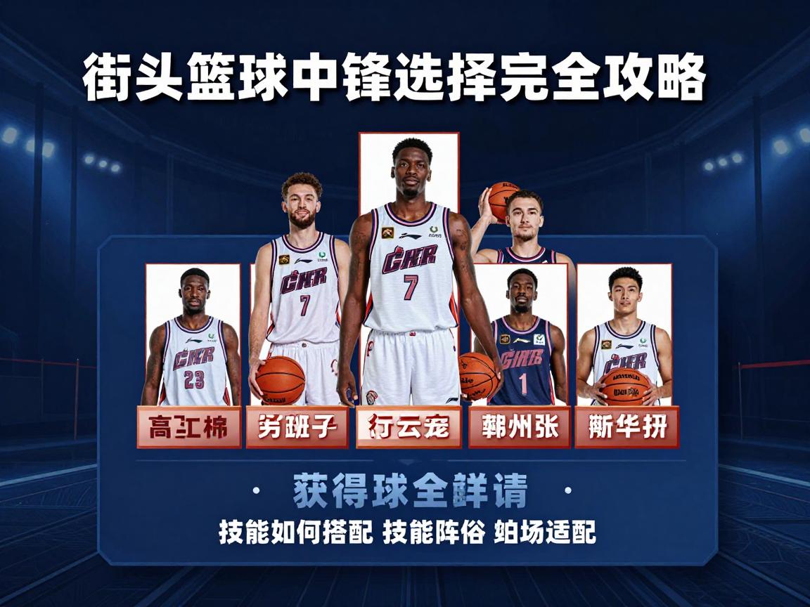 街头篮球中锋选择完全攻略,怎么选球员类型,技能如何搭配,阵容如何适配 街头篮球中锋选择完全攻略,怎么选球员类型,技能如何搭配,阵容如何适配