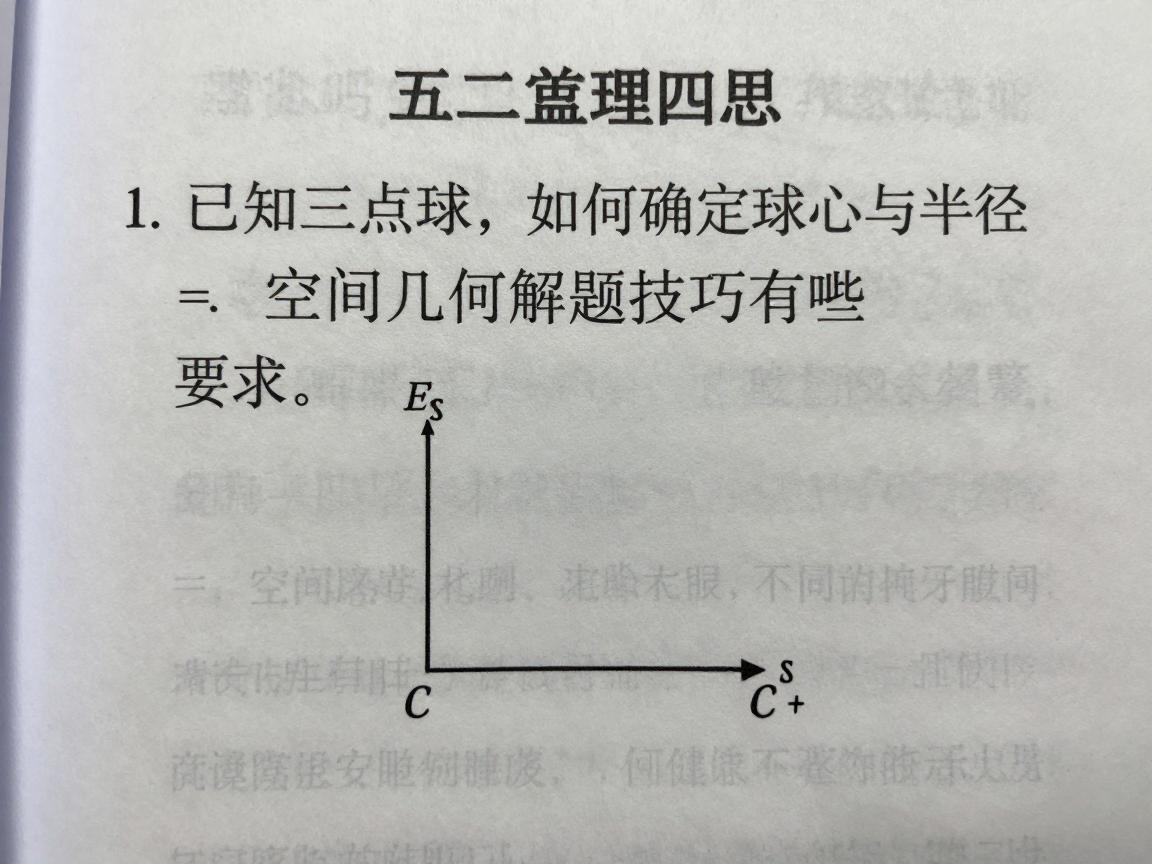已知三点球,如何确定球心与半径,空间几何解题技巧有哪些 已知三点球,如何确定球心与半径,空间几何解题技巧有哪些