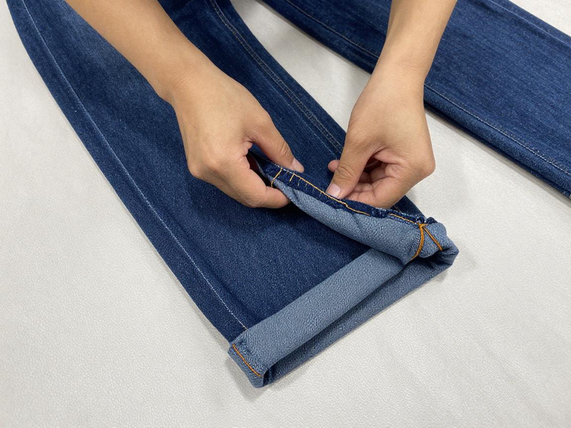 手工裁裤子边技巧大全,怎么量裤长不留痕迹,自己裁裤脚怎样缝得平,裁裤边常见问题怎么破 手工裁裤子边技巧大全,怎么量裤长不留痕迹,自己裁裤脚怎样缝得平,裁裤边常见问题怎么破