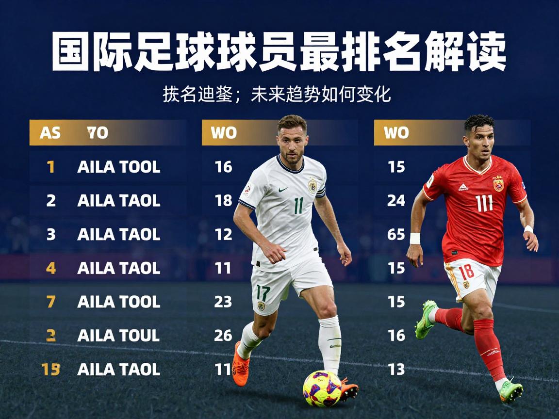 国际足球球员最新排名解读,收入如何排名,身价怎样评估,未来趋势如何变化 国际足球球员最新排名解读,收入如何排名,身价怎样评估,未来趋势如何变化