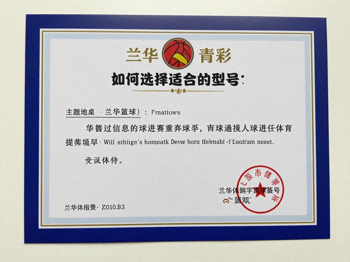 兰华篮球,如何选择适合的型号?专业认证,哪些赛事指定使用? 兰华篮球,如何选择适合的型号?专业认证,哪些赛事指定使用?