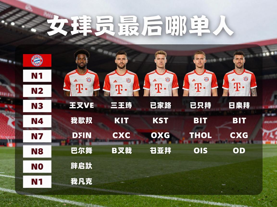 拜仁球员,最新名单有哪些人,三叉戟表现如何评价,未来赛程怎样应对 拜仁球员,最新名单有哪些人,三叉戟表现如何评价,未来赛程怎样应对