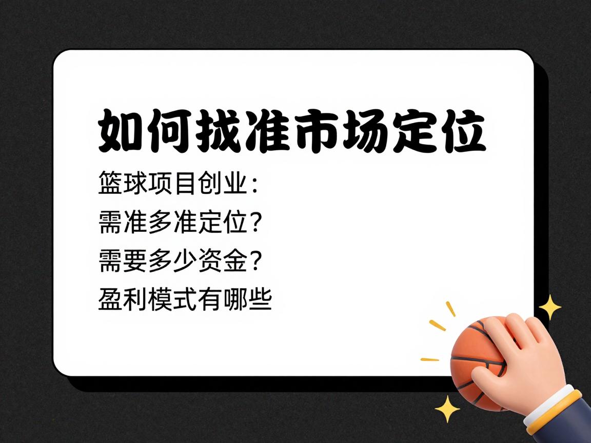 篮球项目创业:如何找准市场定位?需要多少资金?盈利模式有哪些? 篮球项目创业:如何找准市场定位?需要多少资金?盈利模式有哪些?
