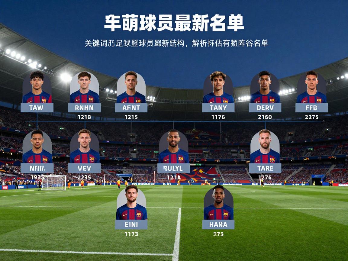 巴萨球员最新名单,解析球队阵容结构,如何评估年龄分布,核心球员有哪些表现 巴萨球员最新名单,解析球队阵容结构,如何评估年龄分布,核心球员有哪些表现