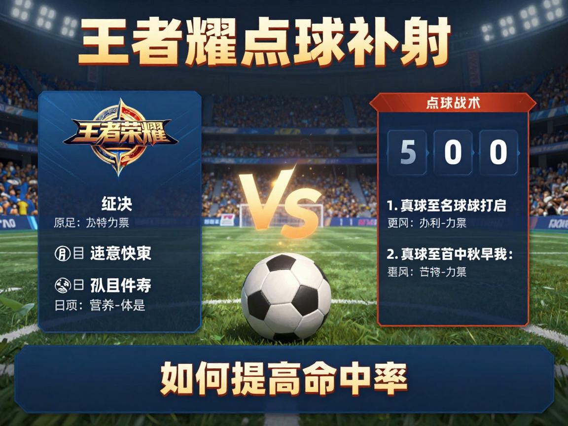 王者荣耀点球补射是什么意思,哪些英雄适合点球战术,如何提高命中率 王者荣耀点球补射是什么意思,哪些英雄适合点球战术,如何提高命中率