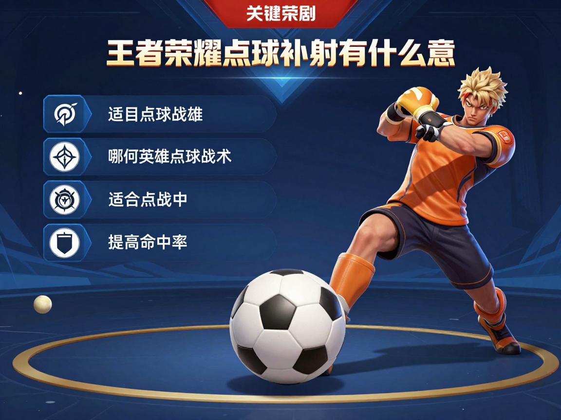王者荣耀点球补射是什么意思,哪些英雄适合点球战术,如何提高命中率 王者荣耀点球补射是什么意思,哪些英雄适合点球战术,如何提高命中率