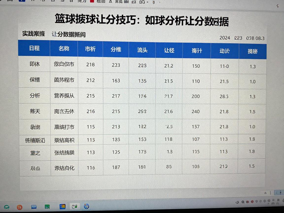 篮球滚球让分技巧,如何分析让分数据,实战案例有哪些,注意事项是什么 篮球滚球让分技巧,如何分析让分数据,实战案例有哪些,注意事项是什么