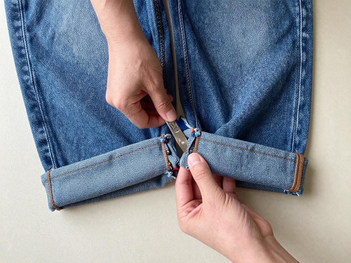 如何简单裁裤边丨怎么自己动手,需要哪些工具,不改原边怎么处理 如何简单裁裤边丨怎么自己动手,需要哪些工具,不改原边怎么处理