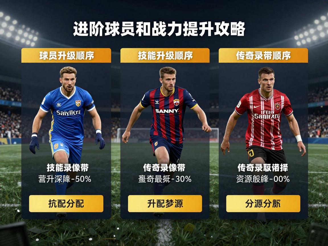 进阶球员和战力提升攻略,球员升星作用,技能升级顺序,传奇录像带选择,资源分配技巧 进阶球员和战力提升攻略,球员升星作用,技能升级顺序,传奇录像带选择,资源分配技巧