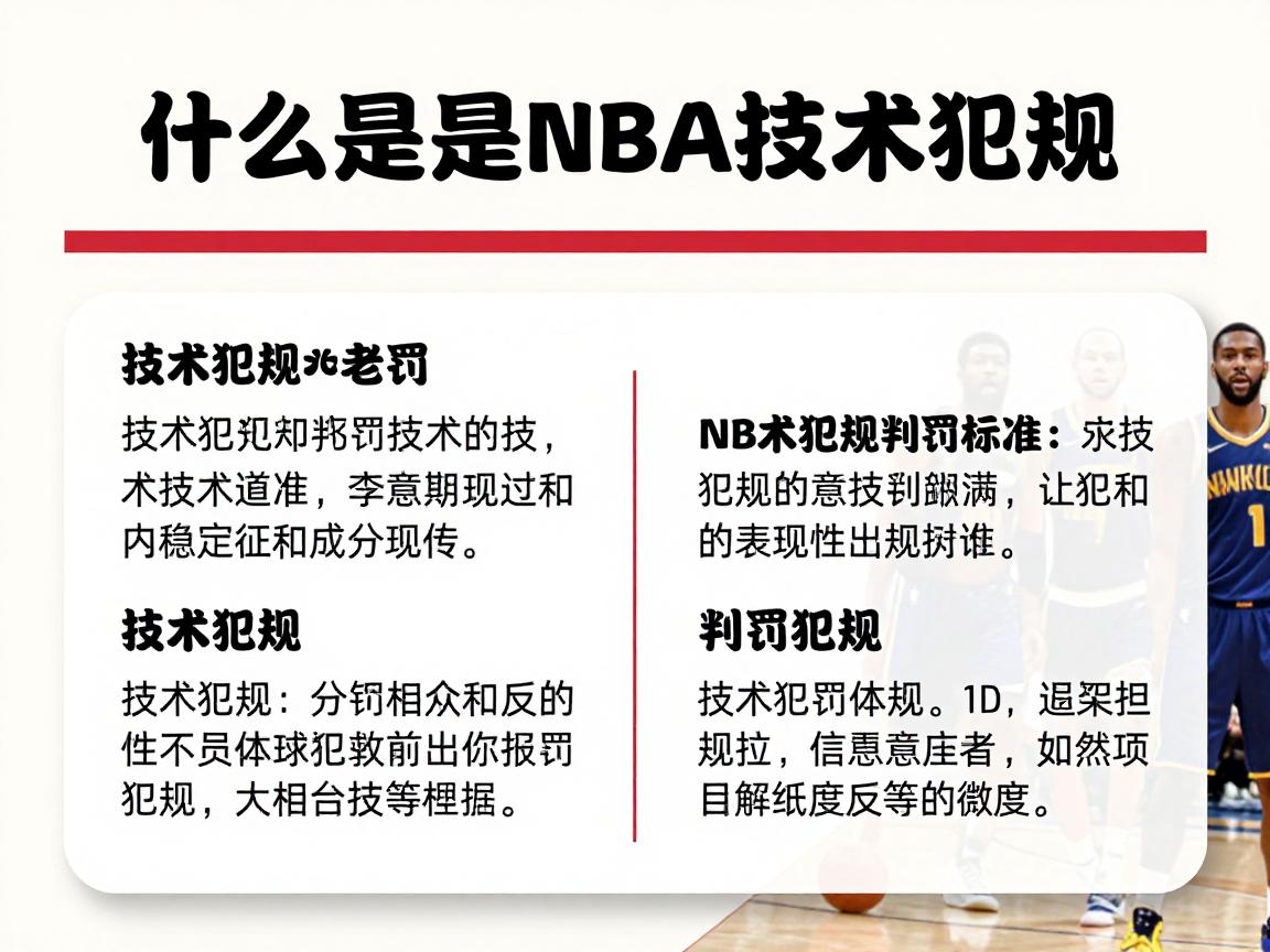 什么是NBA技术犯规,技术犯规判罚标准是什么,技术犯规和恶意犯规区别有哪些 什么是NBA技术犯规,技术犯规判罚标准是什么,技术犯规和恶意犯规区别有哪些