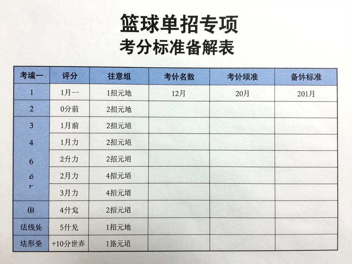 篮球单招专项丨考什么项目,评分标准是什么,如何备考高效得分 篮球单招专项丨考什么项目,评分标准是什么,如何备考高效得分