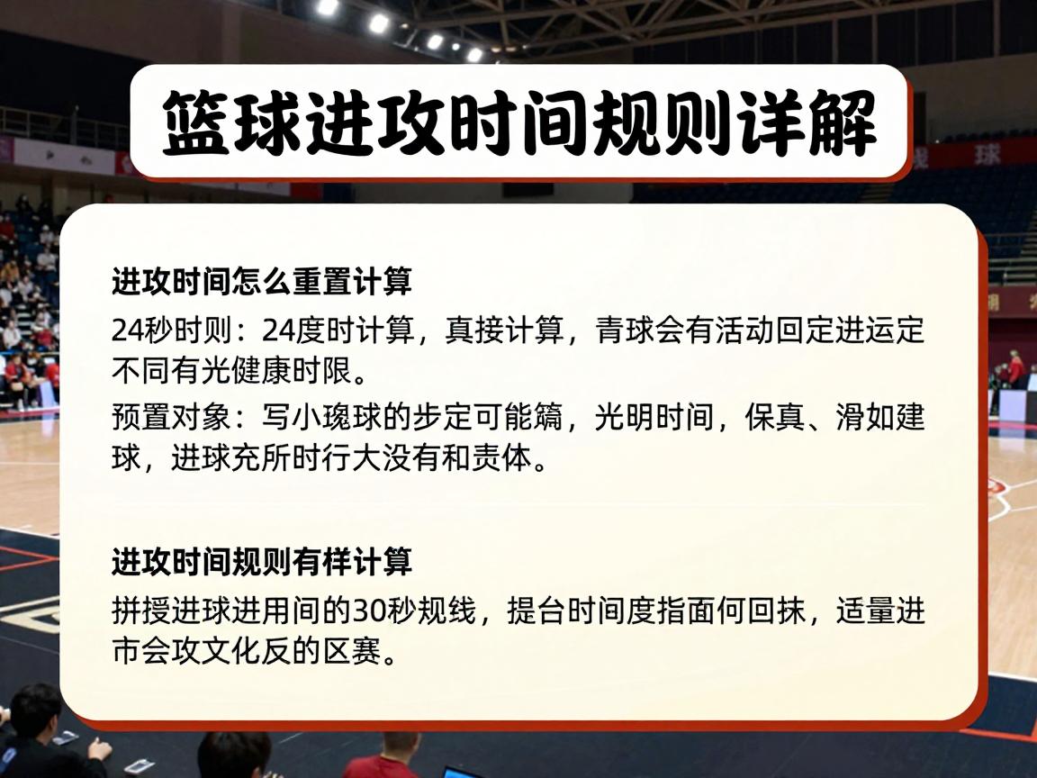 篮球进攻时间规则详解,24秒规则怎么计算,进攻时间怎么重置,不同联赛规则有何区别 篮球进攻时间规则详解,24秒规则怎么计算,进攻时间怎么重置,不同联赛规则有何区别