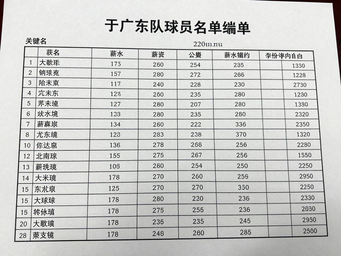 广东队球员名单的薪水丨薪水详情如何,薪资结构是否合理,谁性价比最高 广东队球员名单的薪水丨薪水详情如何,薪资结构是否合理,谁性价比最高