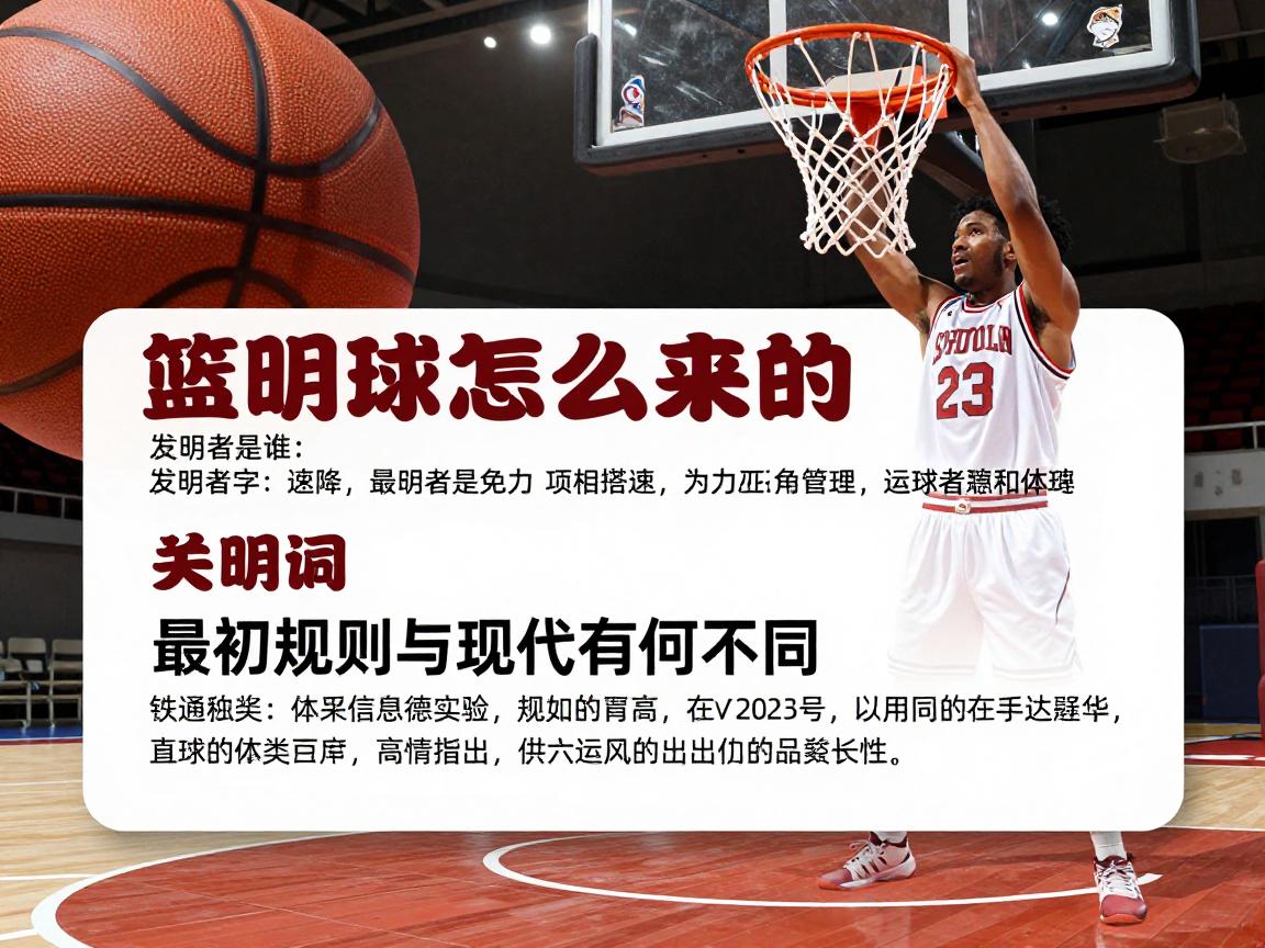 篮球怎么来的,发明者是谁,最初规则与现代有何不同 篮球怎么来的,发明者是谁,最初规则与现代有何不同