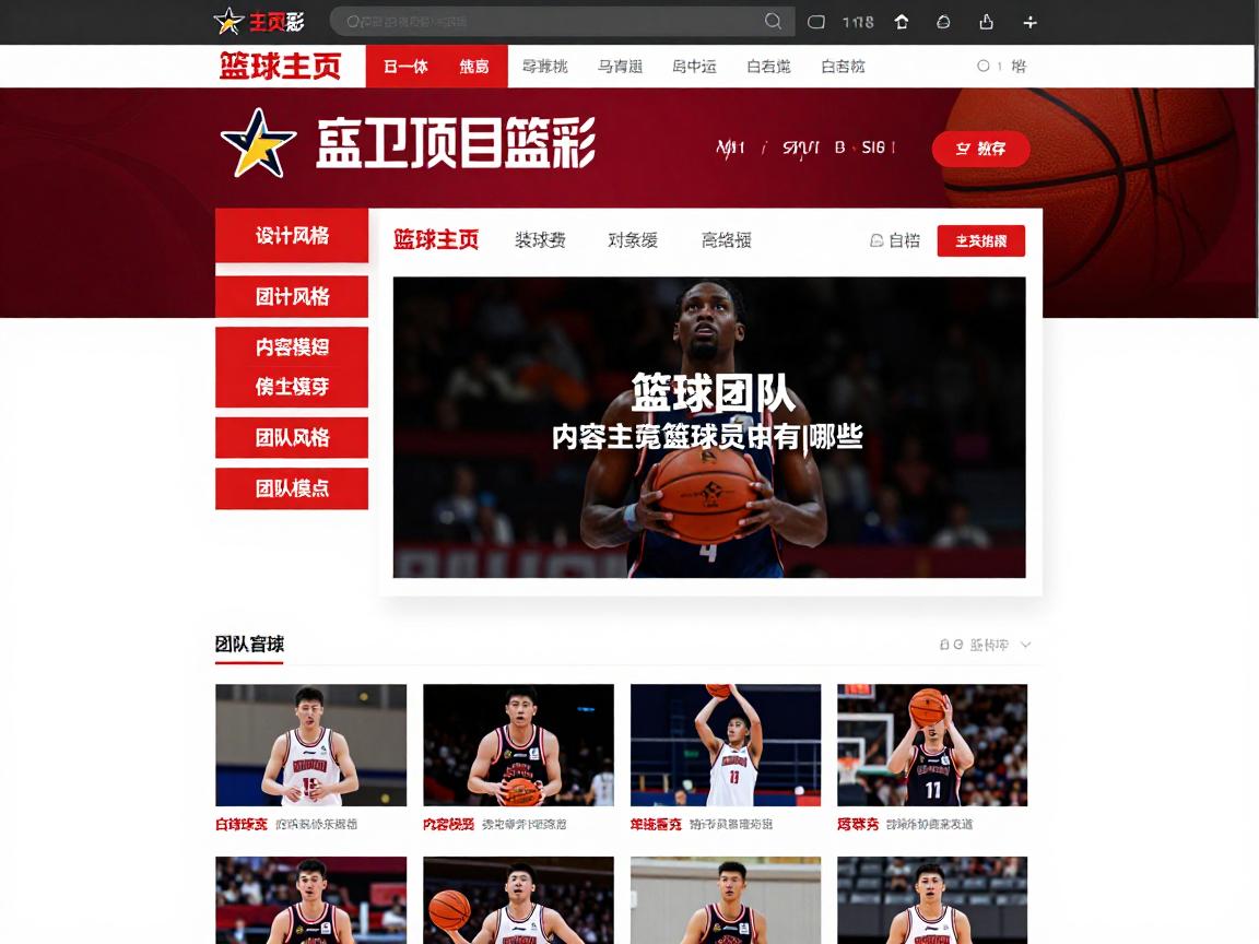 篮球主页怎么制作,设计风格如何选,内容模块有哪些,团队主页怎么建 篮球主页怎么制作,设计风格如何选,内容模块有哪些,团队主页怎么建